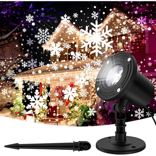 Christmas Snowflake Projector Light - T&S Outlets