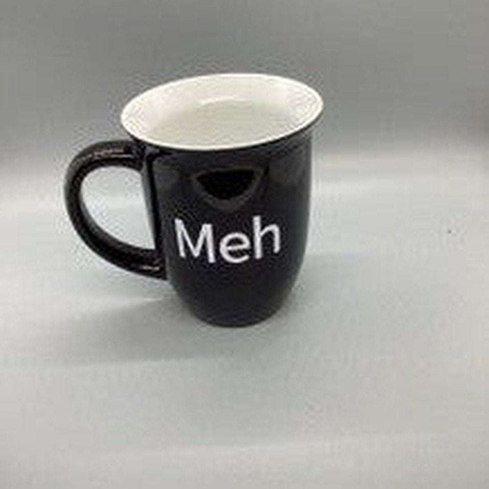 Meh I Hate People and I Know Things Funny Coffee Mug - T&S Outlets