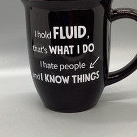 Meh I Hate People and I Know Things Funny Coffee Mug - T&S Outlets