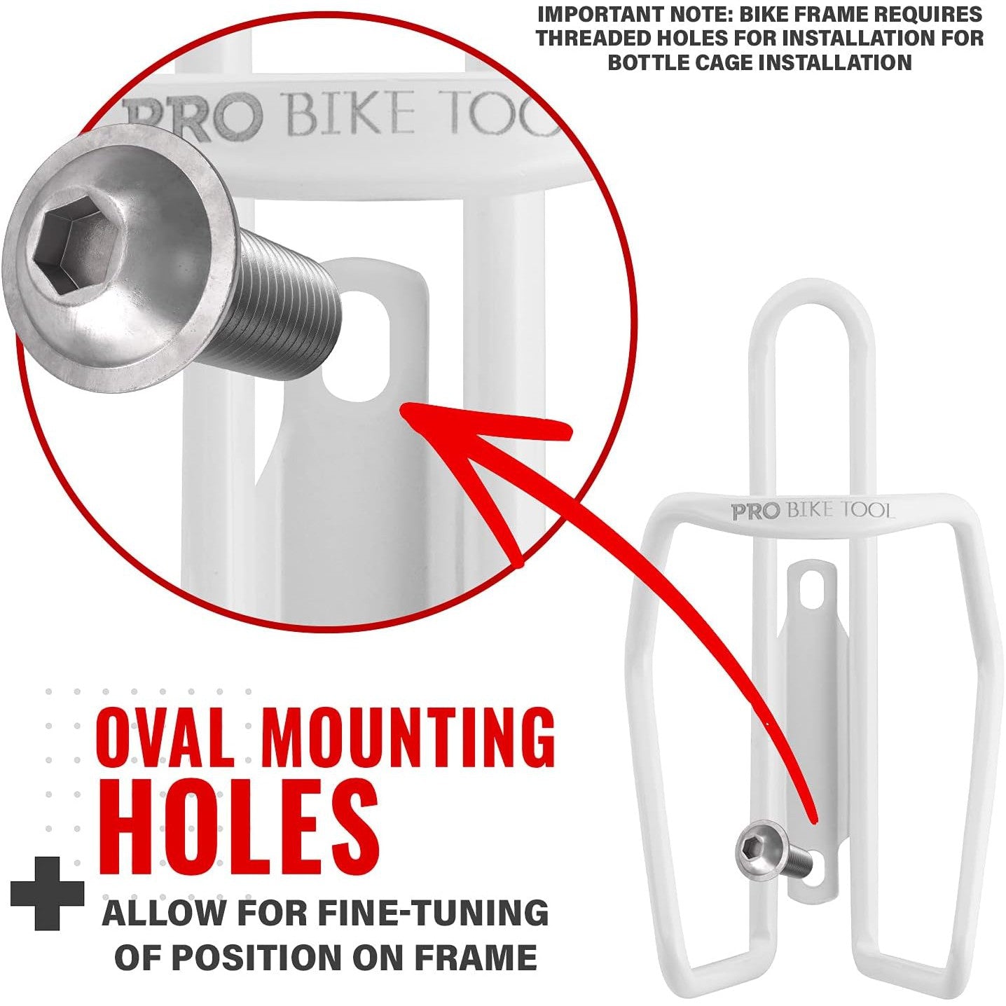 PRO BIKE TOOL Bike Water Bottle Holder, - T&S Outlets