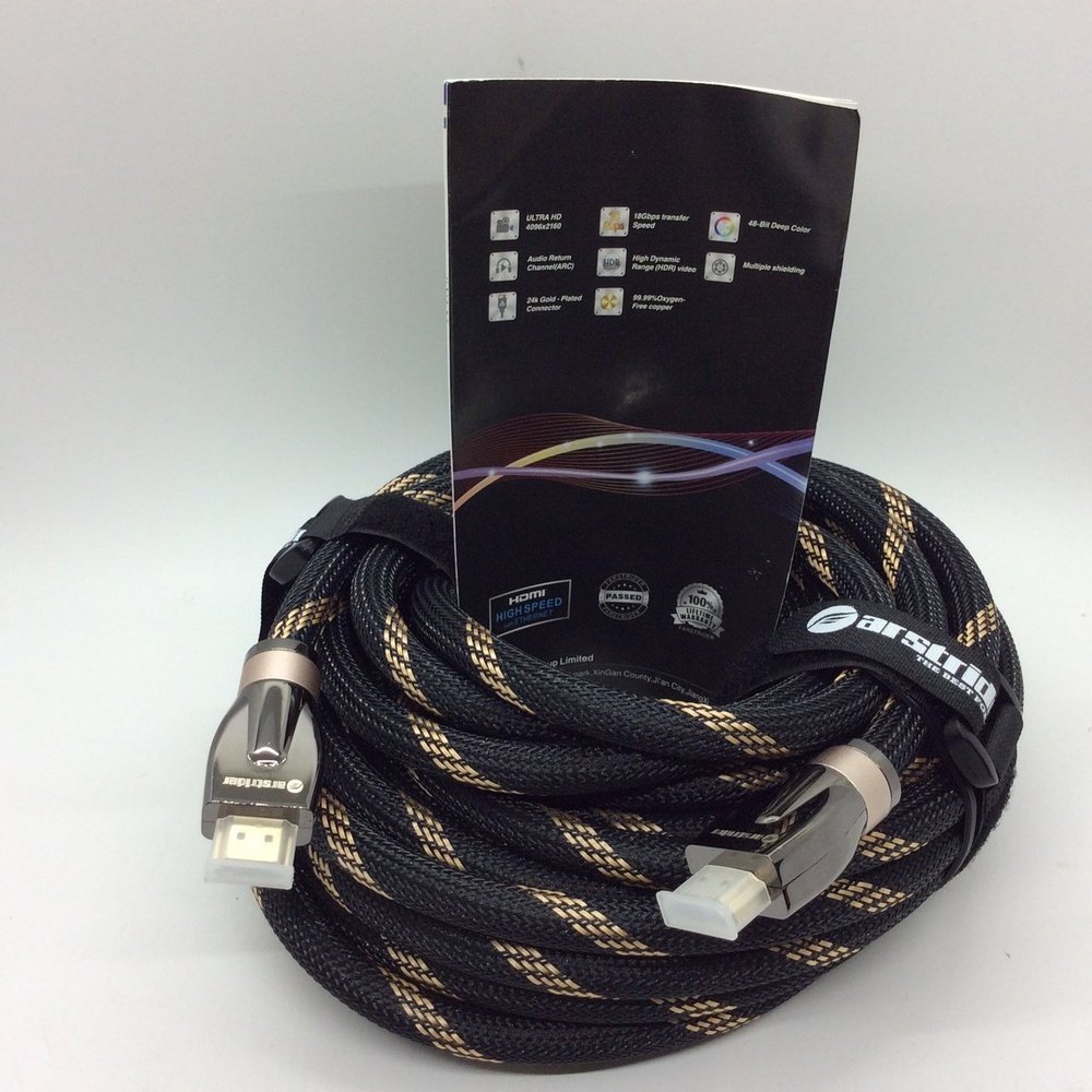 4K HDMI Cable/HDMI Cord 25ft - Ultra HD 4K Ready HDMI 2.0 - T&S Outlets